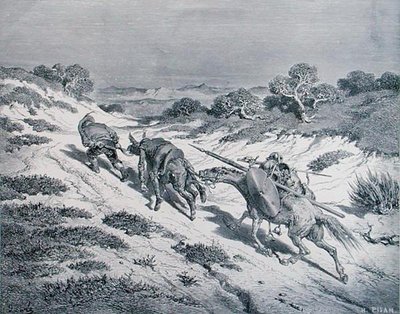 Il cavaliere battuto e il suo scudiero, da 