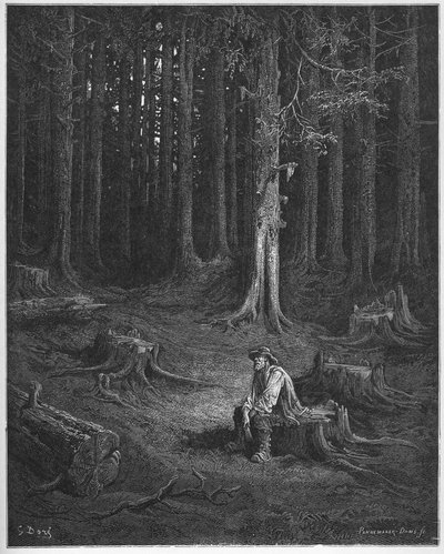 La foresta e il boscaiolo - da 
