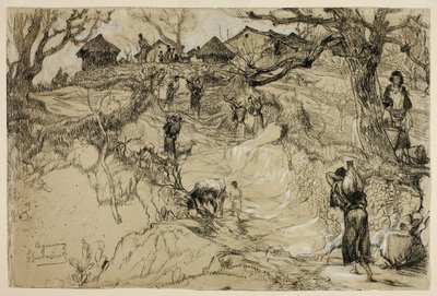 Aquemoun, Algeria da Gustave Achille Guillaumet