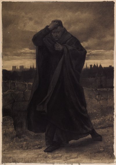 Claude Frollo. da Gustave Brion