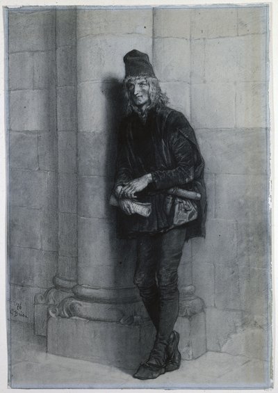 Pierre Gringoire. da Gustave Brion