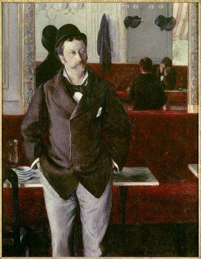 Al caffè (1880) da Gustave Caillebotte