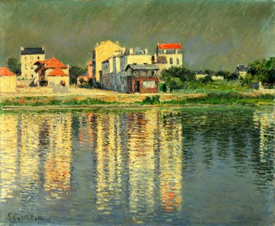 Rive della Senna ad Argenteuil da Gustave Caillebotte