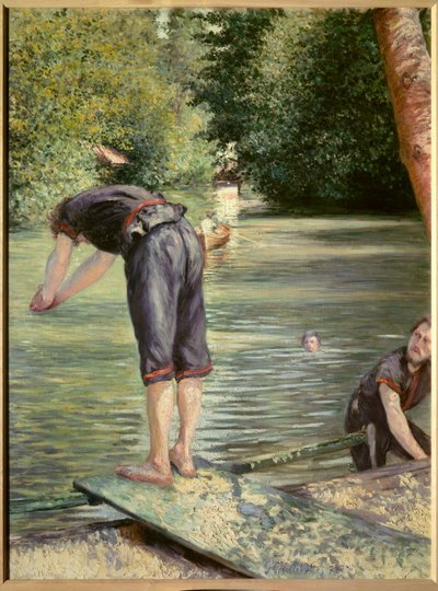 Bagnanti da Gustave Caillebotte