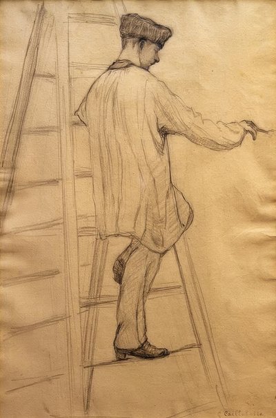 Studio per i pittori edili da Gustave Caillebotte