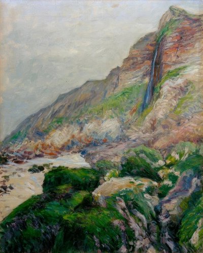 Scogliera in Normandia da Gustave Caillebotte