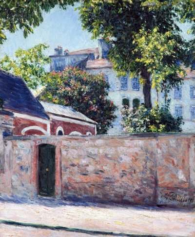 Case ad Argenteuil da Gustave Caillebotte