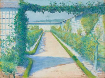 Jardin potager, Yerres da Gustave Caillebotte