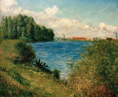 La Senna ad Argenteuil da Gustave Caillebotte