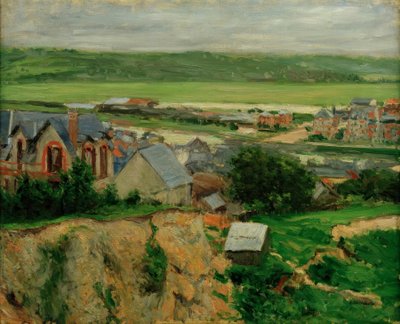 La valle della Touques, Trouville da Gustave Caillebotte