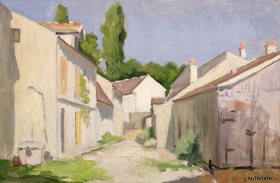 Le Clos des Abbesses, Yerres, Essonne, prima del 1879 da Gustave Caillebotte