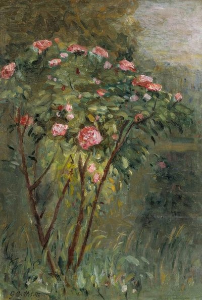 Il roseto da Gustave Caillebotte