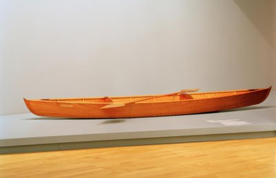 Barca a remi da Gustave Caillebotte