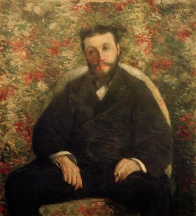 Ritratto di A. Cassabois da Gustave Caillebotte