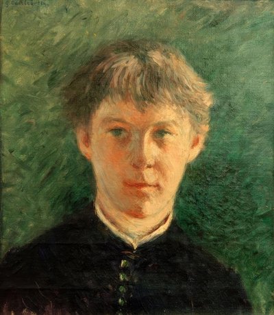 Ritratto di un collegiale da Gustave Caillebotte
