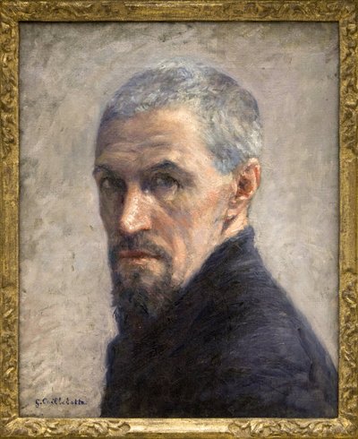 Ritratto di Gustave Caillebotte da Gustave Caillebotte