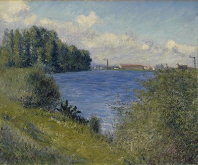 La Senna ad Argenteuil da Gustave Caillebotte