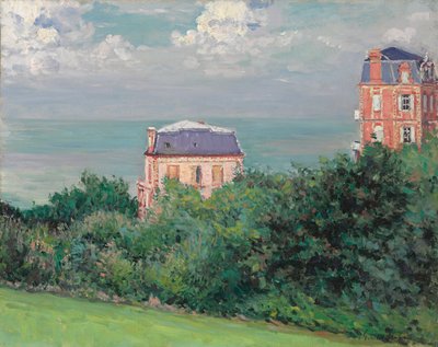 Ville a Villers-sur-Mer, 1880 da Gustave Caillebotte