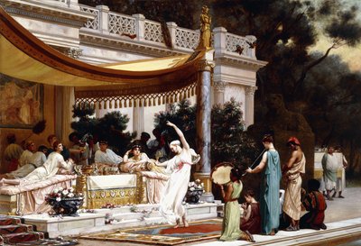 Ore piacevoli nella casa di Lucullo, 1977 da Gustave Clarence Rodolphe Boulanger