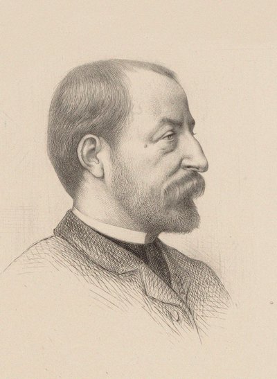 Ritratto del compositore Camille Saint-Saëns da Gustave Clarence Rodolphe Boulanger