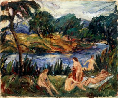 Donne al fiume, XIX o inizio XX secolo da Gustave Colin