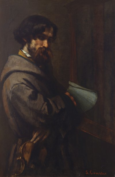 Alphonse Promayet 1822-1872, 1851 da Gustave Courbet