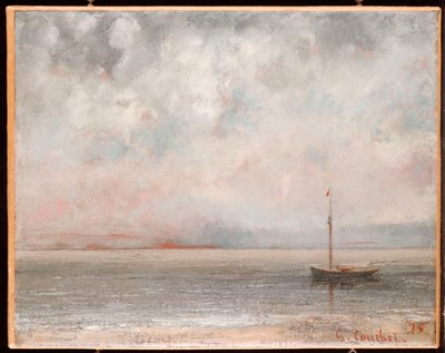 Nuvole sul Lago di Ginevra, 1875 da Gustave Courbet