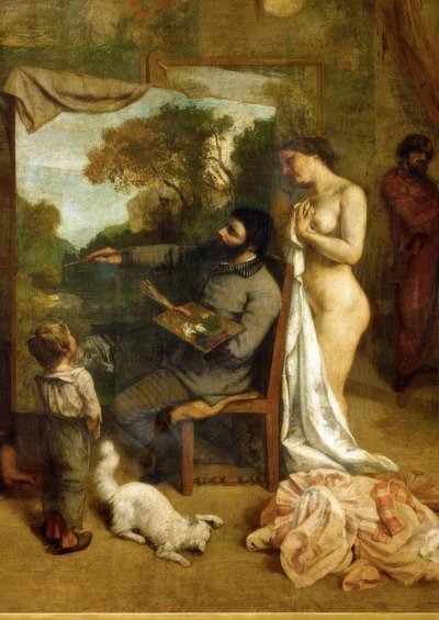 Lo studio da Gustave Courbet