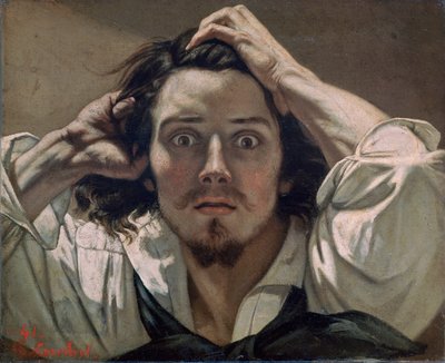 Disperato, autoritratto da Gustave Courbet
