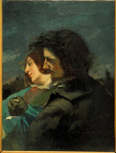 Amanti felici da Gustave Courbet