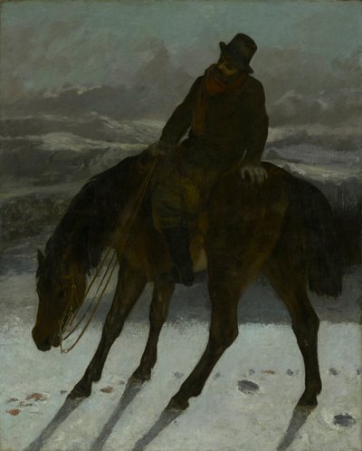 Cacciatore a cavallo da Gustave Courbet