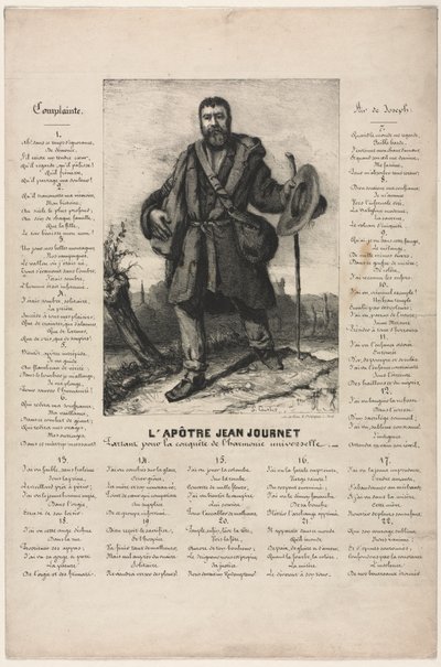 Jean Journet che Parte per la Conquista dell