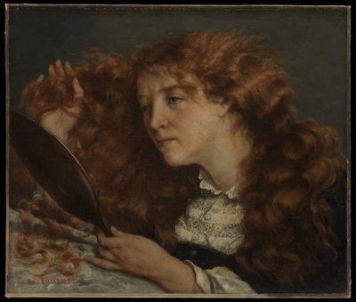 Jo, la bella irlandese da Gustave Courbet