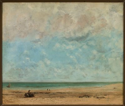 Paesaggio costiero da Gustave Courbet