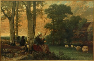 La Bergère da Gustave Courbet
