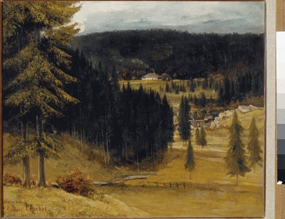 La fattoria dei Pussets da Gustave Courbet