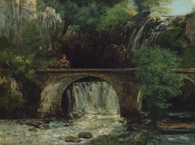 Paesaggio con ponte da Gustave Courbet