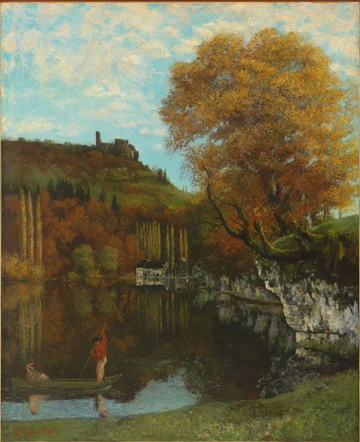 Le Miroir de Scey-en-Varais, 1864-68 da Gustave Courbet