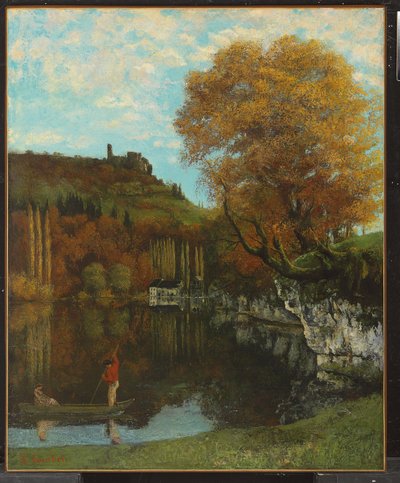 Le Miroir de Scey-en-Varais da Gustave Courbet