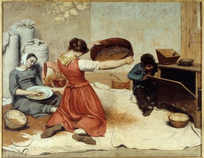 Le spigolatrici da Gustave Courbet