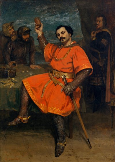Louis Gueymard 1822-1880 come Robert le Diable, 1857 da Gustave Courbet