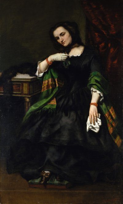 Madame Auguste Cuoq Mathilde Desportes da Gustave Courbet