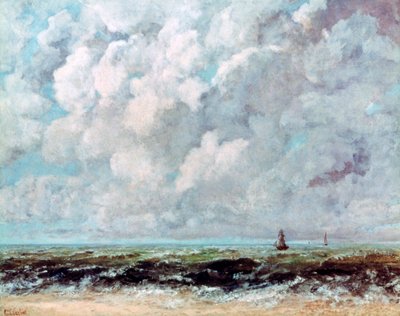 Paesaggio Marino, c1840-1877 da Gustave Courbet