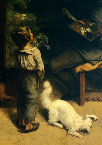 Studio del pittore da Gustave Courbet