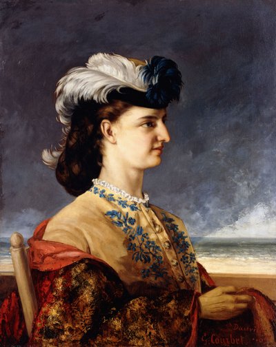 Ritratto della contessa Karoly da Gustave Courbet