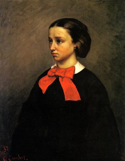 Ritratto di Madame Jacquet da Gustave Courbet