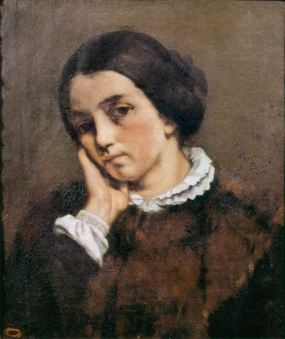 Ritratto di Zelie Courbet 1846 da Gustave Courbet