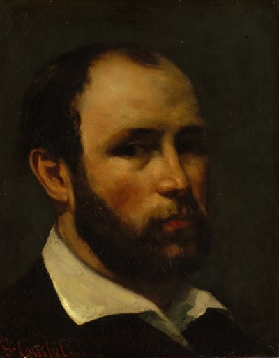 Ritratto di un uomo, probabilmente ca. 1862 da Gustave Courbet
