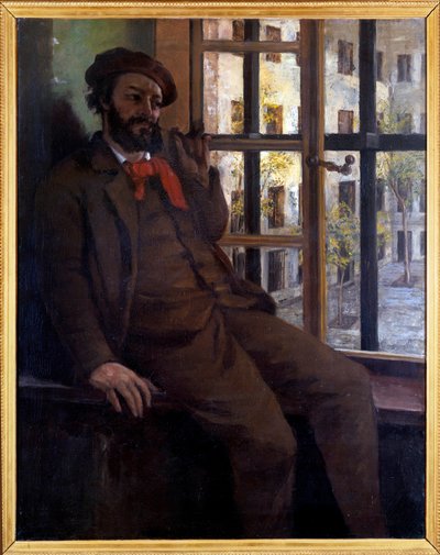 Autoritratto a Saint Pelagie da Gustave Courbet