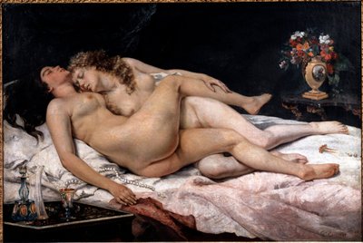 Sonno o Dormiente da Gustave Courbet